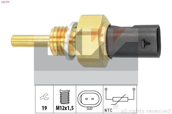 Temperatuursensor KW 530 379