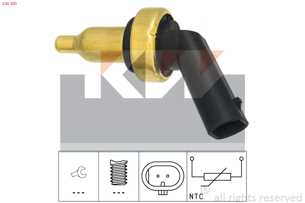 Temperatuursensor KW 530 390