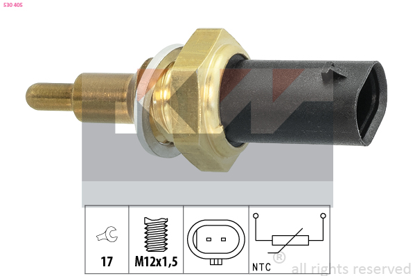 Temperatuursensor KW 530 405