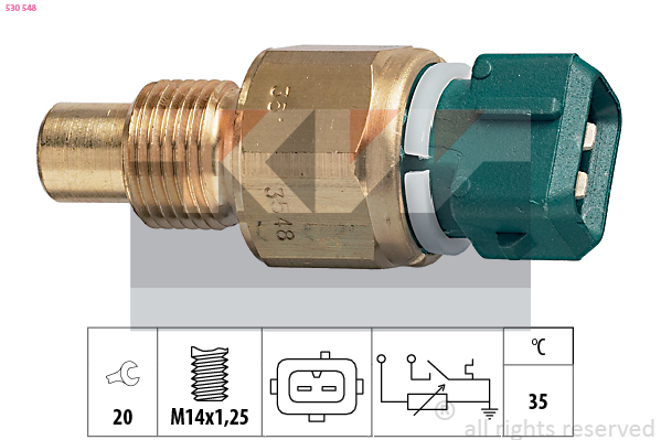 Temperatuursensor KW 530 548