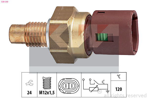 Temperatuursensor KW 530 549