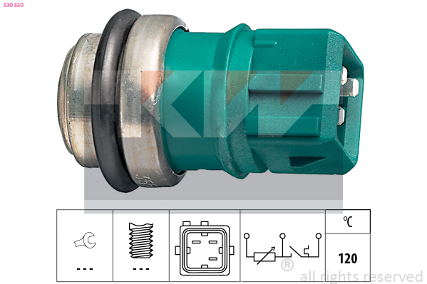 Temperatuursensor KW 530 550