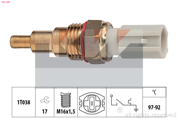 Temperatuurschakelaar KW 550 189