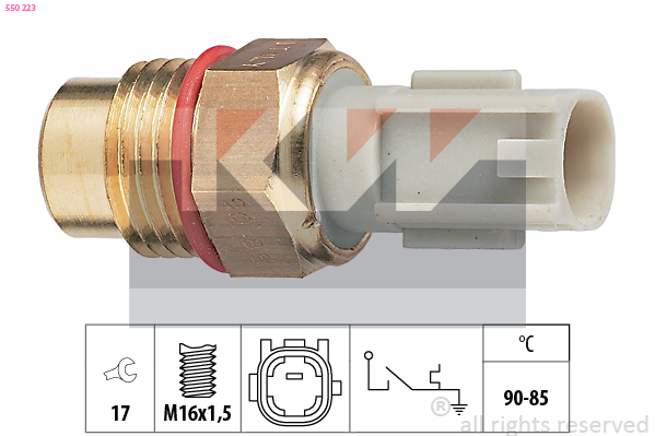 Temperatuurschakelaar KW 550 223