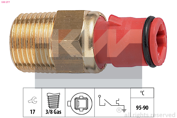 Temperatuurschakelaar KW 550 277