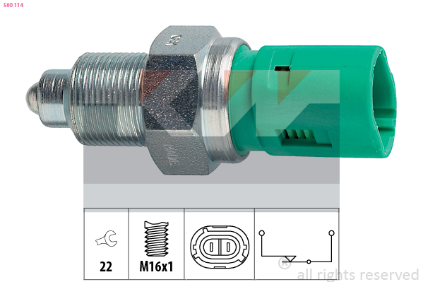 Achteruitrijlichtschakelaar KW 560 114