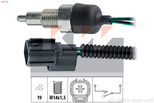 Achteruitrijlichtschakelaar KW 560 247