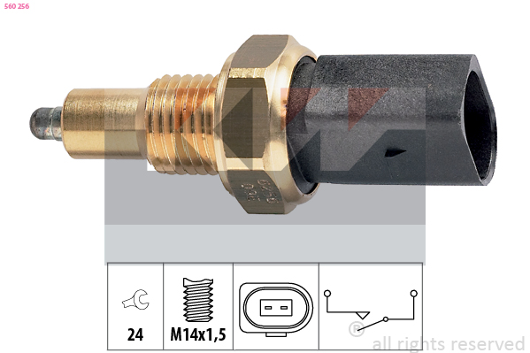 Achteruitrijlichtschakelaar KW 560 256