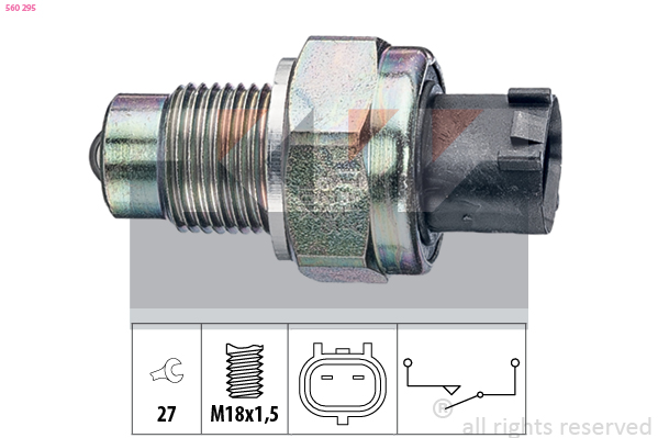 Achteruitrijlichtschakelaar KW 560 295