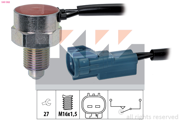 Achteruitrijlichtschakelaar KW 560 302