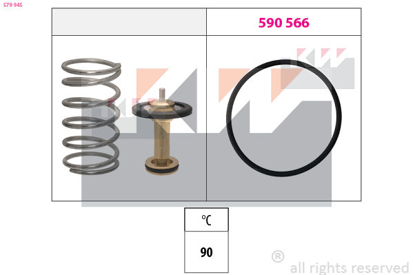 Thermostaat KW 579 945