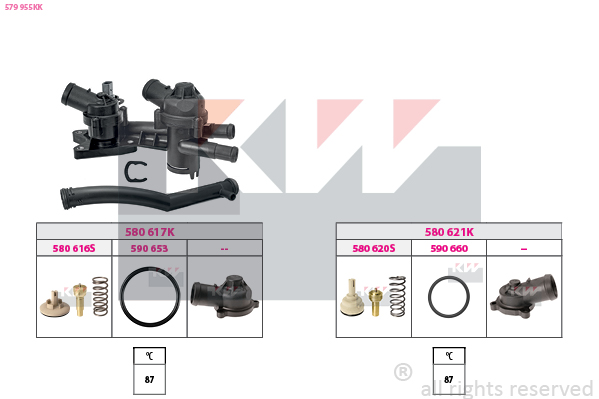 Thermostaat KW 579 955KK