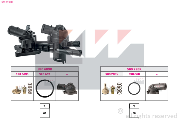 Thermostaat KW 579 959KK