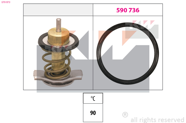 Thermostaat KW 579 973