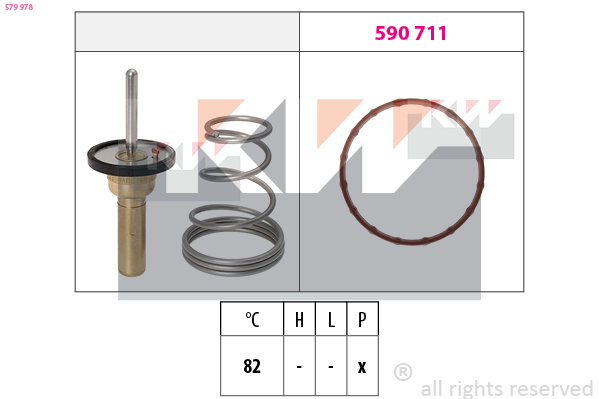 Thermostaat KW 579 978