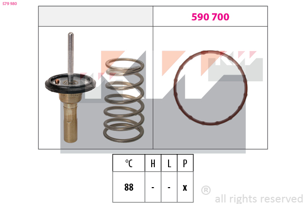 Thermostaat KW 579 980