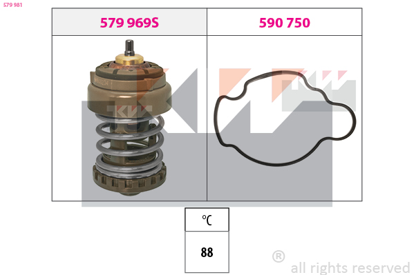 Thermostaat KW 579 981