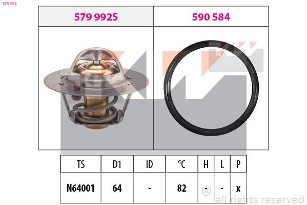 Thermostaat KW 579 992