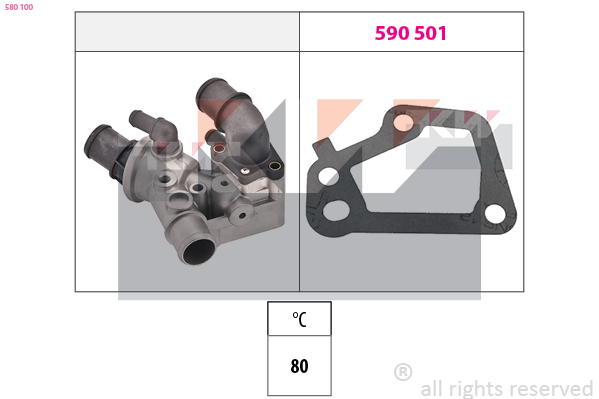 Thermostaat KW 580 100