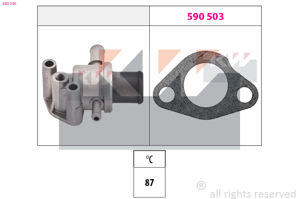 Thermostaat KW 580 105