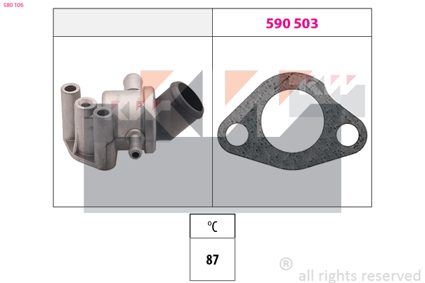 Thermostaat KW 580 106