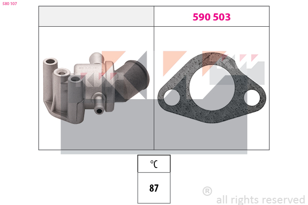 Thermostaat KW 580 107