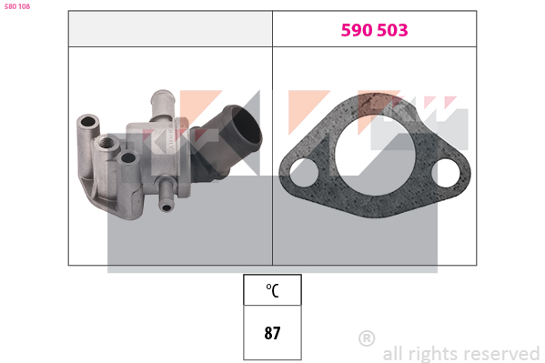 Thermostaat KW 580 108