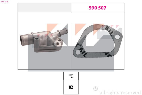 Thermostaat KW 580 154