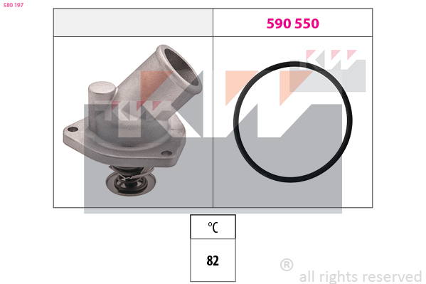 Thermostaat KW 580 197