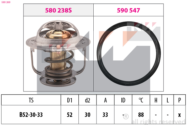 Thermostaat KW 580 269