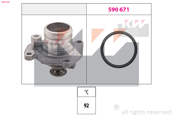 Thermostaat KW 580 458