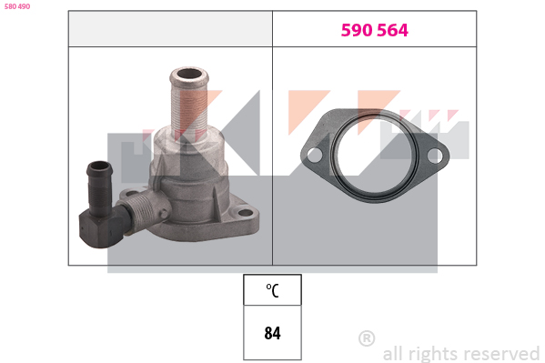 Thermostaat KW 580 490