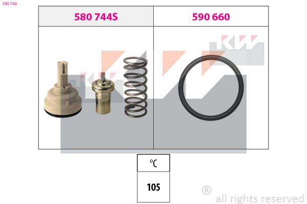 Thermostaat KW 580 744