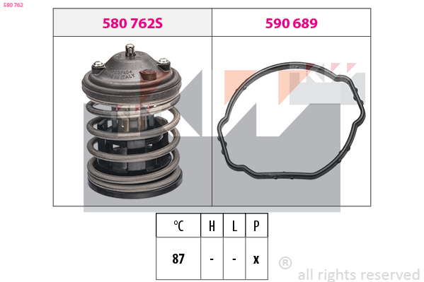 Thermostaat KW 580 762