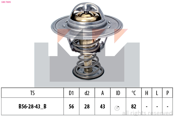 Thermostaat KW 580 769S