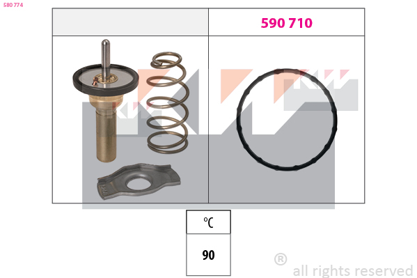 Thermostaat KW 580 774