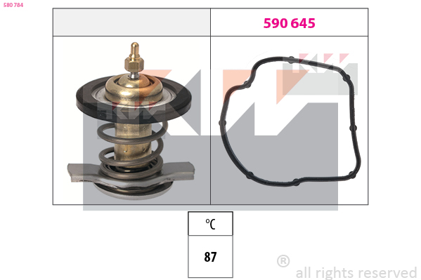 Thermostaat KW 580 784