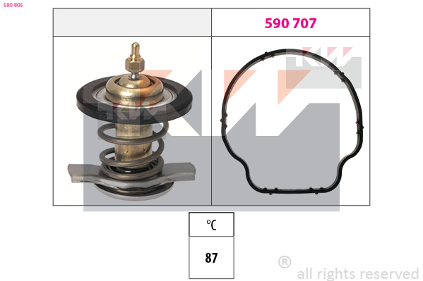 Thermostaat KW 580 805