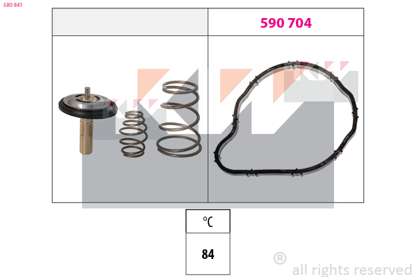 Thermostaat KW 580 841