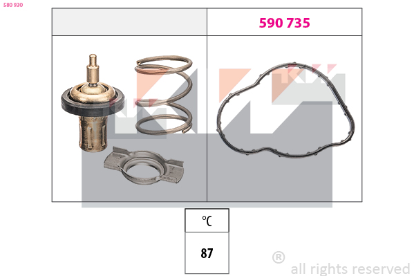 Thermostaat KW 580 930