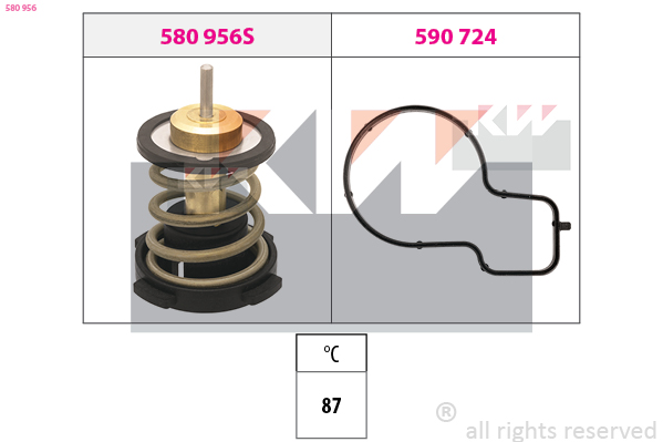 Thermostaat KW 580 956