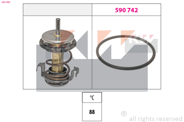 Thermostaat KW 580 990