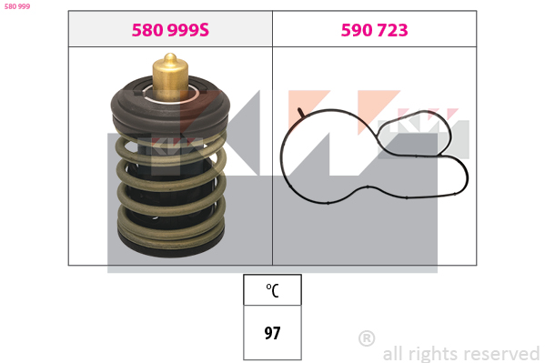 Thermostaat KW 580 999