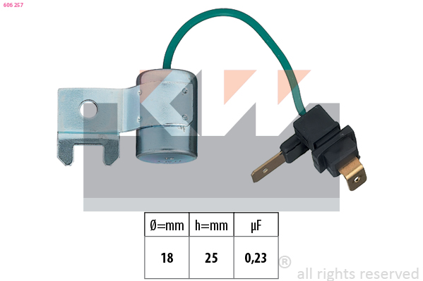 Condensator KW 606 257