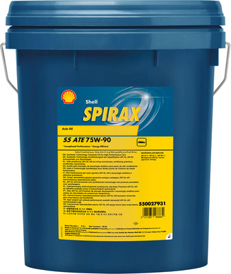 Shell Spirax S5 ATE 75W-90 Bidon 20 Liter 550027931