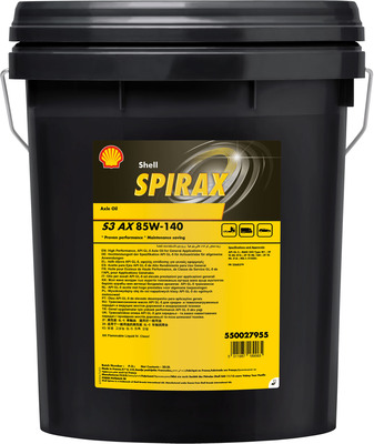 Shell Spirax S3 AX 85W-140 Bidon 20 Liter 550027955