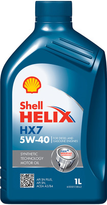 Shell Helix HX7 5W-40 1 Liter 550053739