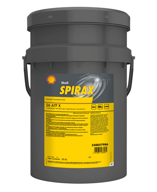 Shell Spirax S6 ATF X Bidon 20 Liter 550057986