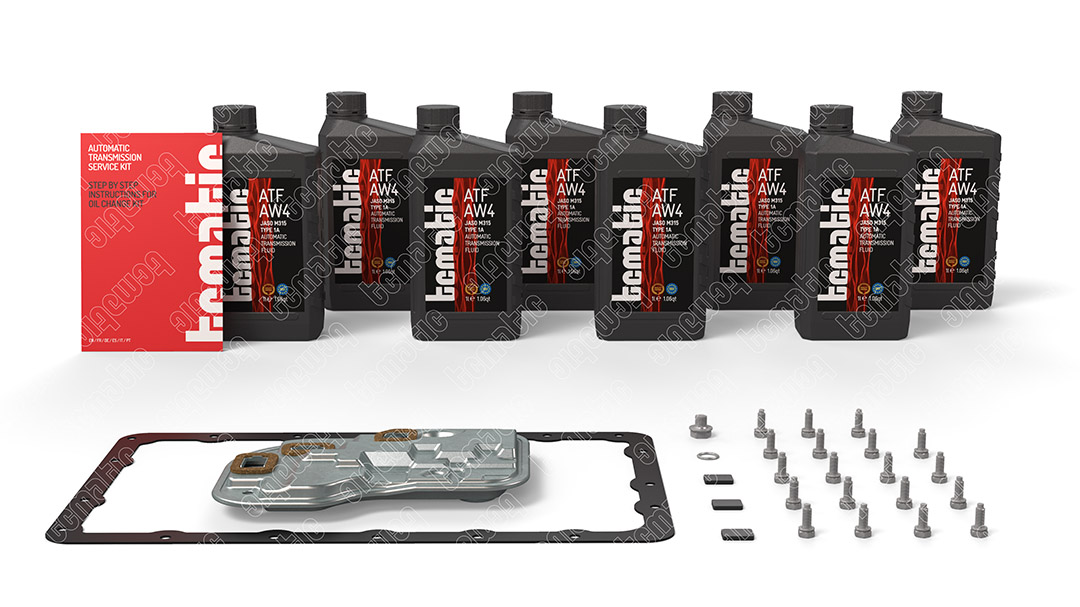 Onderd.set, olie verversen van automatische versnellingsbak Tcmatic 105.101.0049