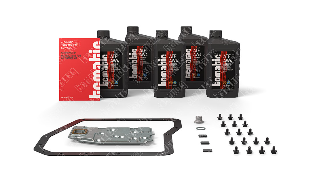 Onderd.set, olie verversen van automatische versnellingsbak Tcmatic 105.101.0058